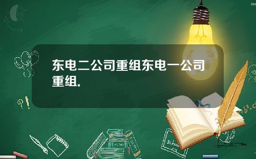 东电二公司重组东电一公司重组.