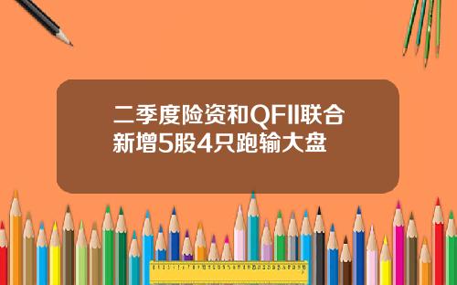 二季度险资和QFII联合新增5股4只跑输大盘