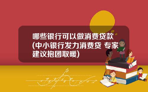 哪些银行可以做消费贷款 (中小银行发力消费贷 专家建议抱团取暖)