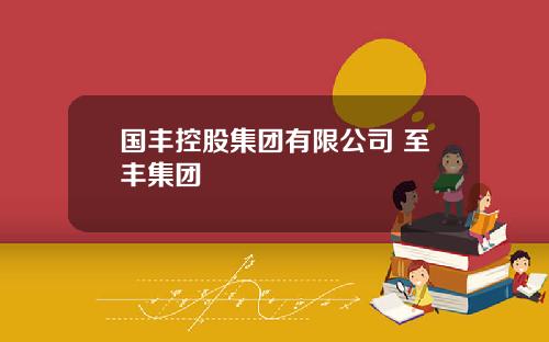 国丰控股集团有限公司 至丰集团