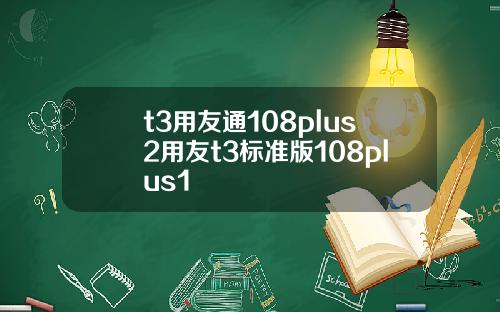 t3用友通108plus2用友t3标准版108plus1
