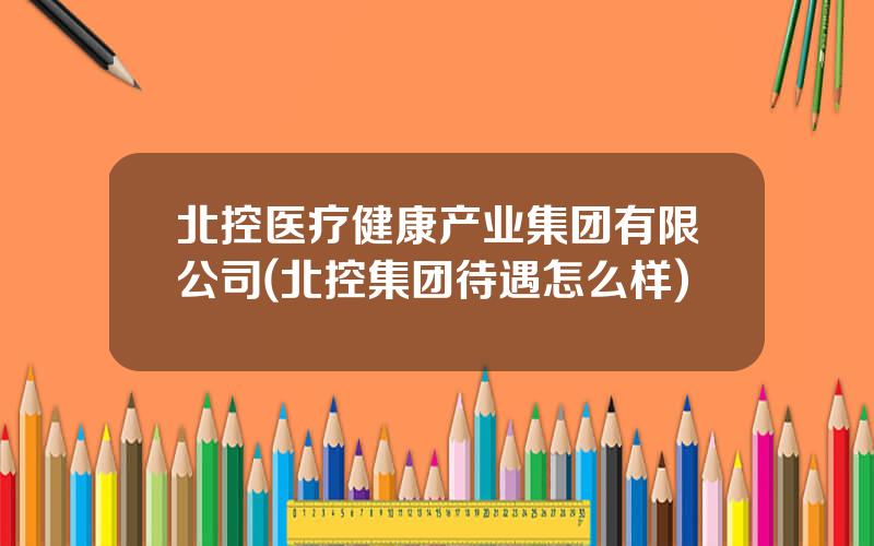 北控医疗健康产业集团有限公司(北控集团待遇怎么样)